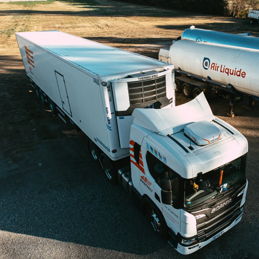 Equipo refrigerado Scania